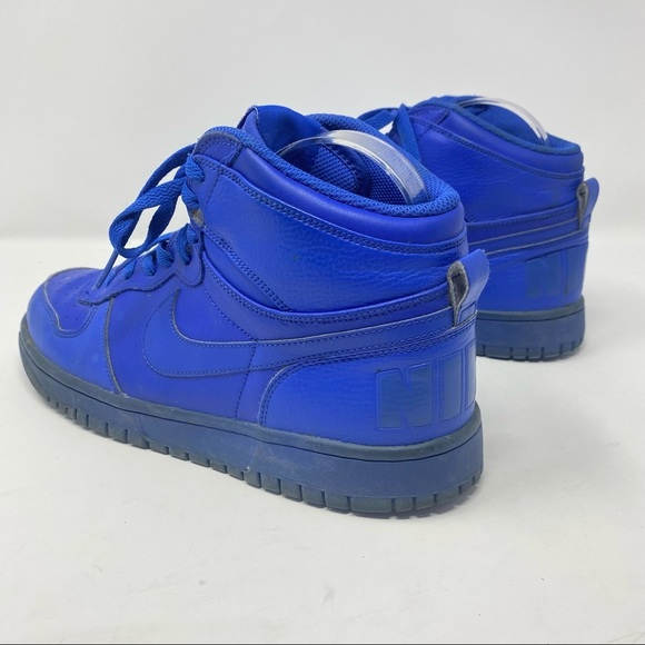 RARE NIKE Big High Game Royal Blue High Top University Blue 336608-440 Men's 9.5 - Picture 9 of 14